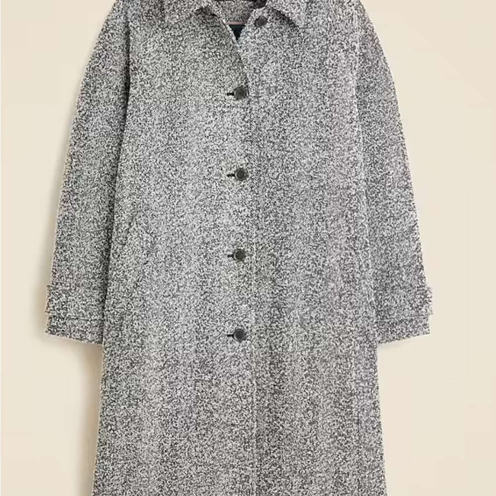 J. Crew Herringbone Top Coat
